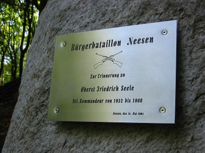 2004 Gedenkstein Fritz Seele
