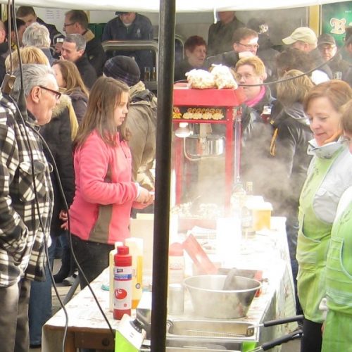 2012 Osterfeuer der 2. Kompanie