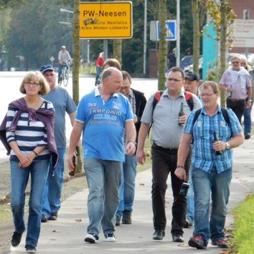 2014 2. Kompanie Familienwanderung mit Disc-Golf